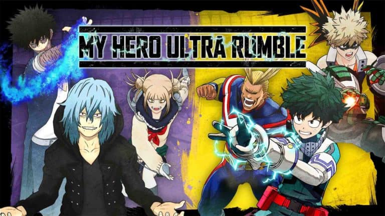 My Hero Ultra Rumble Key Art