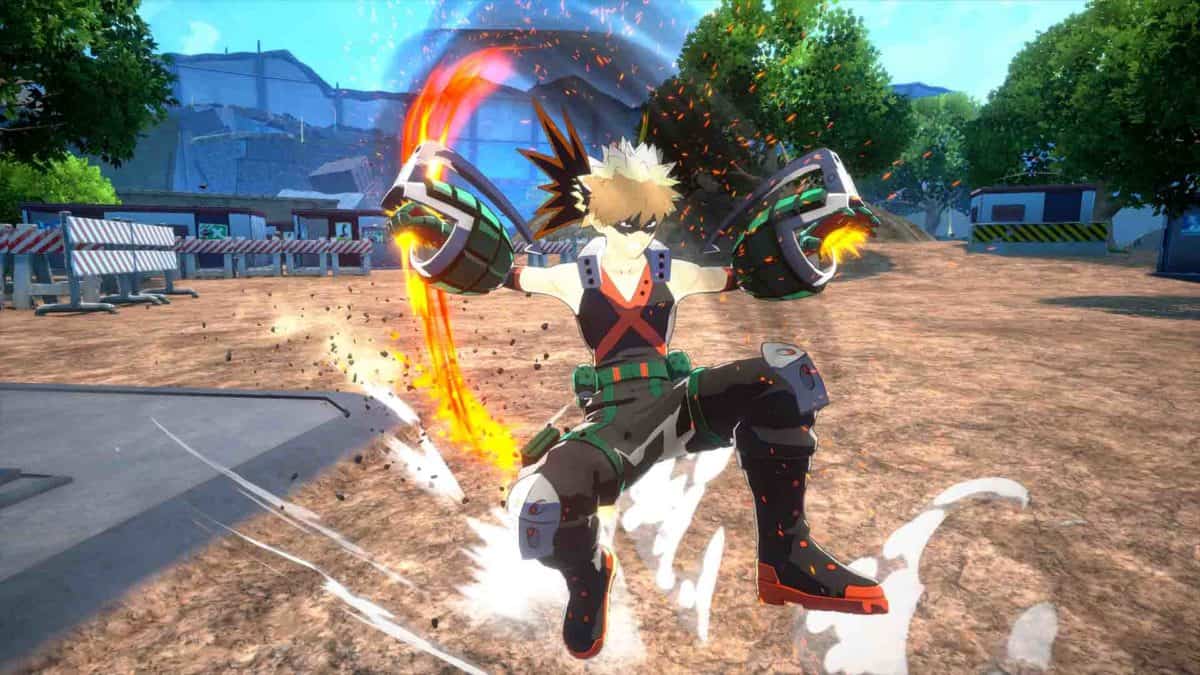 My Hero Ultra Rumble Screenshot Bakugo