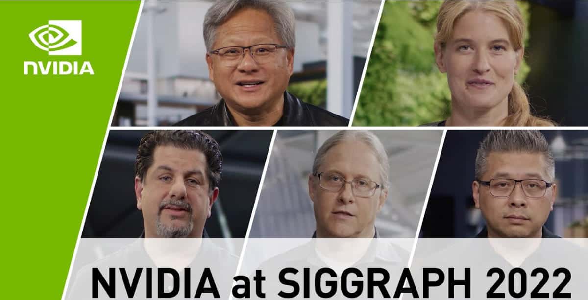 Nvidia SIGGRAPH 2022 special address highlights