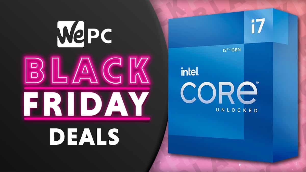 Black Friday Intel Core i7-12700K deals 2023 