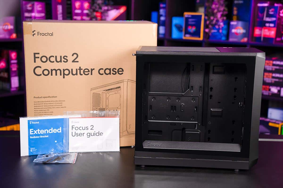 Fractal Design Focus 2 RGB Review - Assembly & Finished Looks