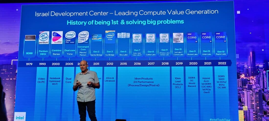 Intel Tech Tour 2022 13th Gen Raptor Lake CPU Worlds First 6GHz Processor