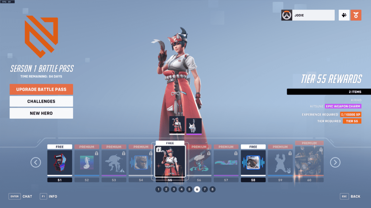 Season 1 Battle Pass Tier 55 2