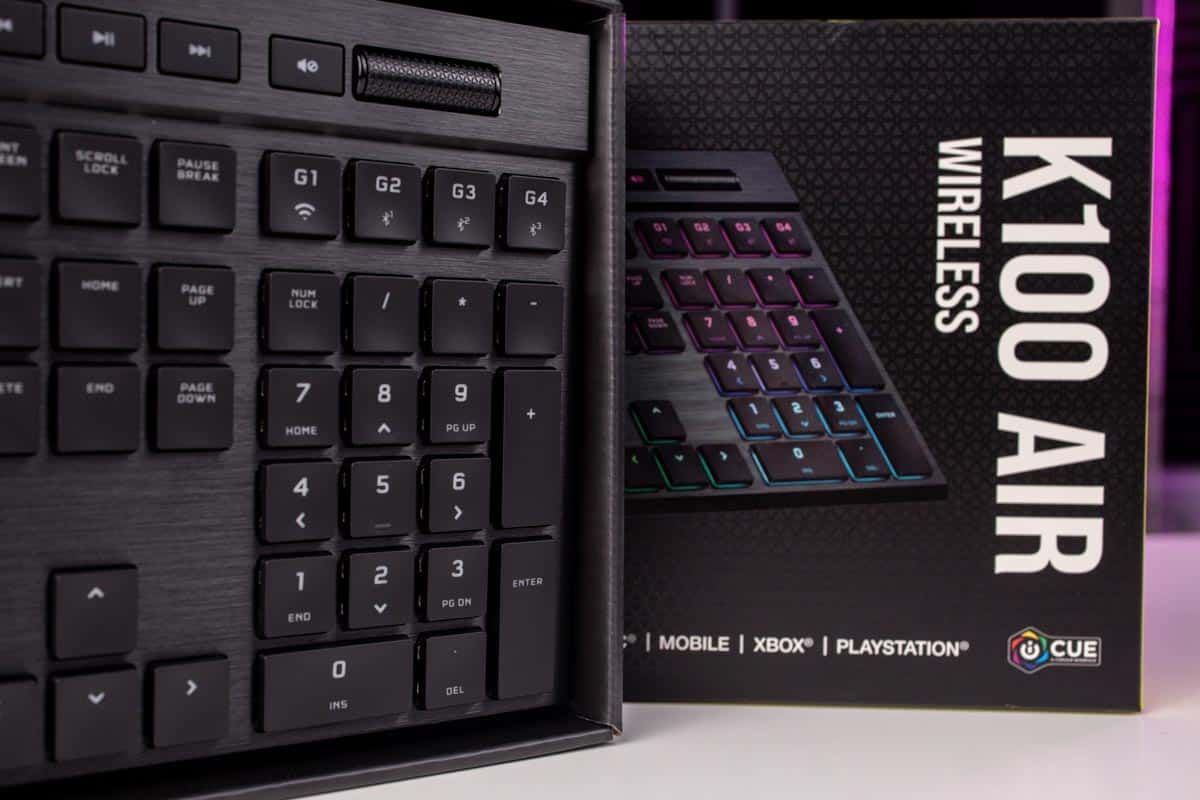Corsair K100 Air Wireless keyboard review: an all-out keyboard for