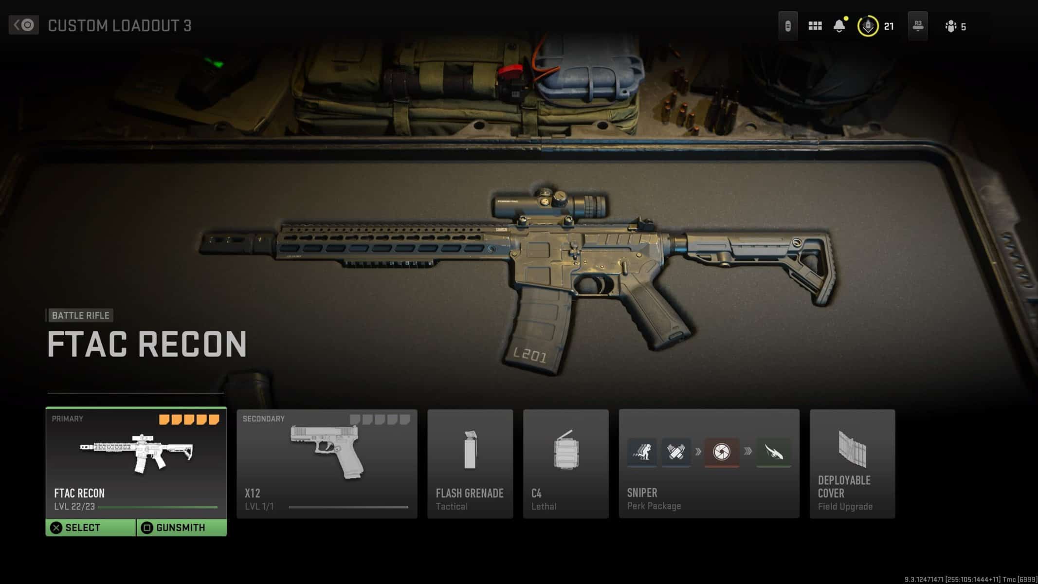 Modern Warfare 2 Best FTAC Recon Build