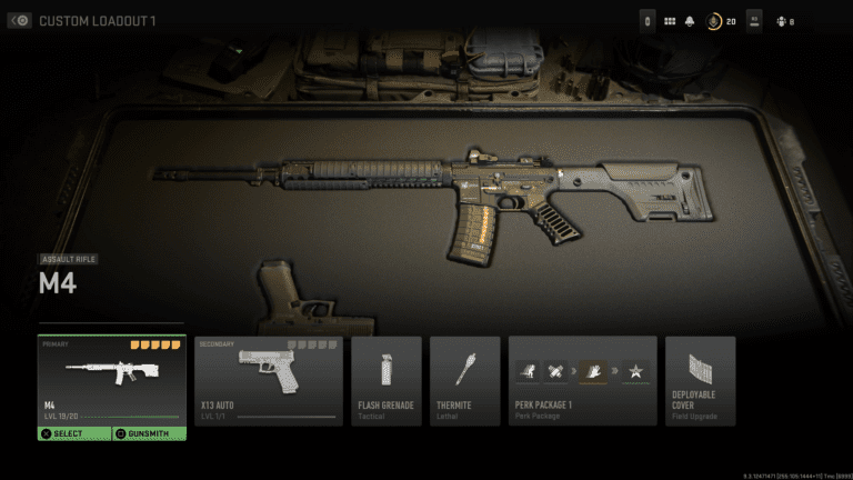 Modern Warfare 2 Best M4 Build