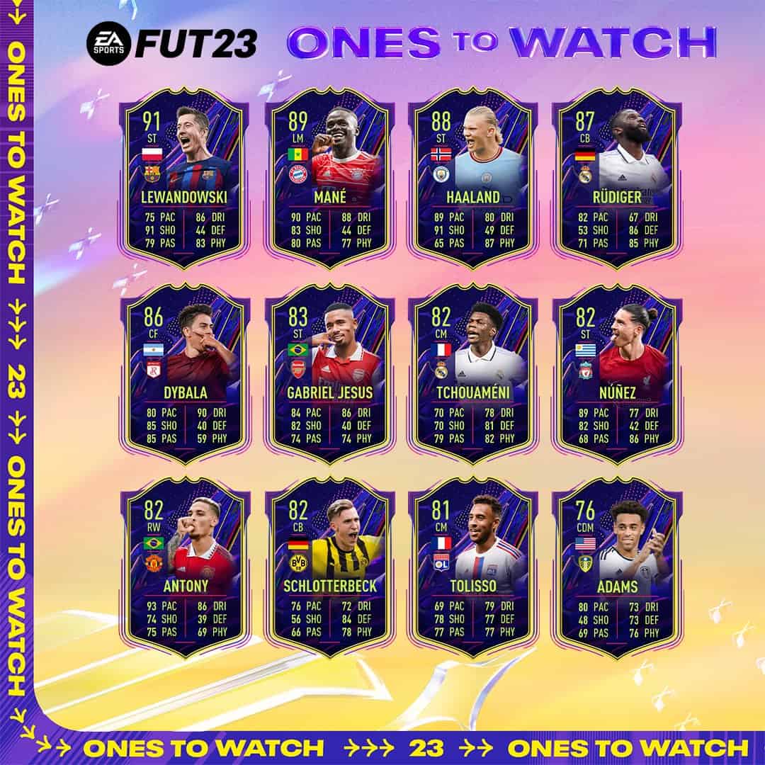 ones to watch
