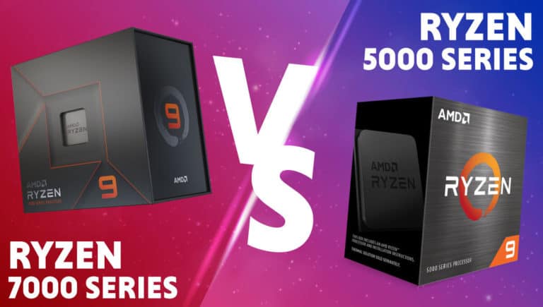 ryzen 7000 series vs ryzen 5000 series