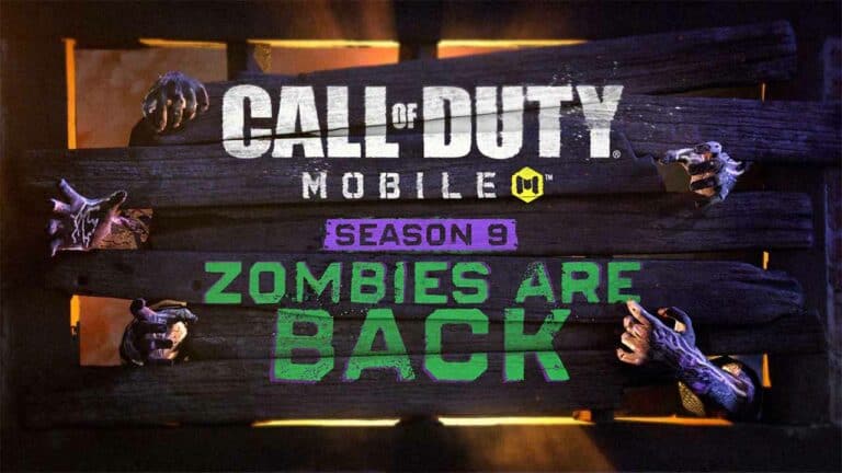 Call of Duty Mobile Season 9 Zombies are Back Key Art