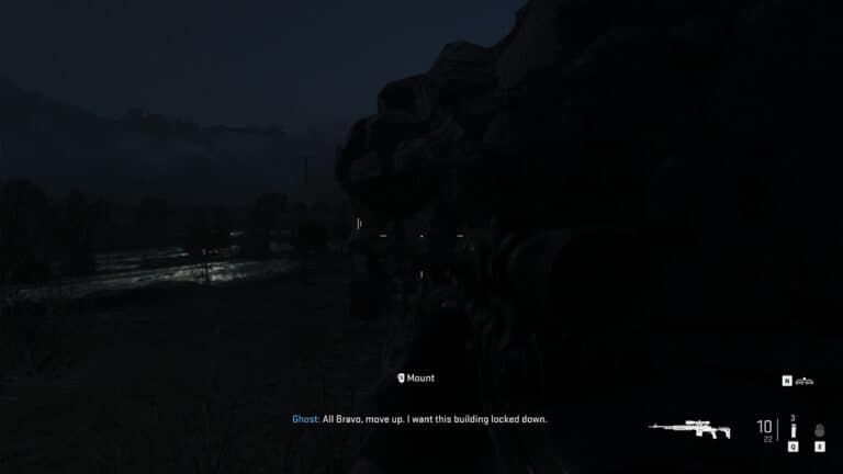 Modern Warfare 2 Dark Screenshot