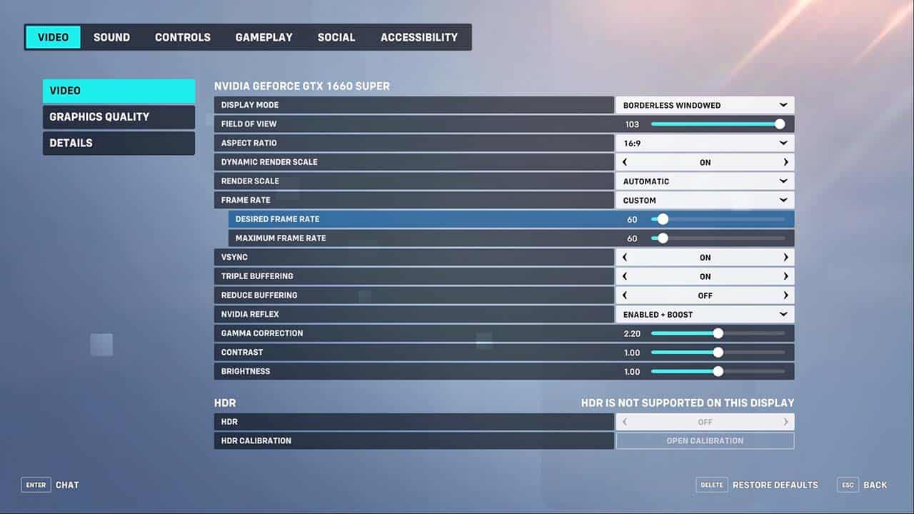 Overwatch 2 Best Graphics Settings