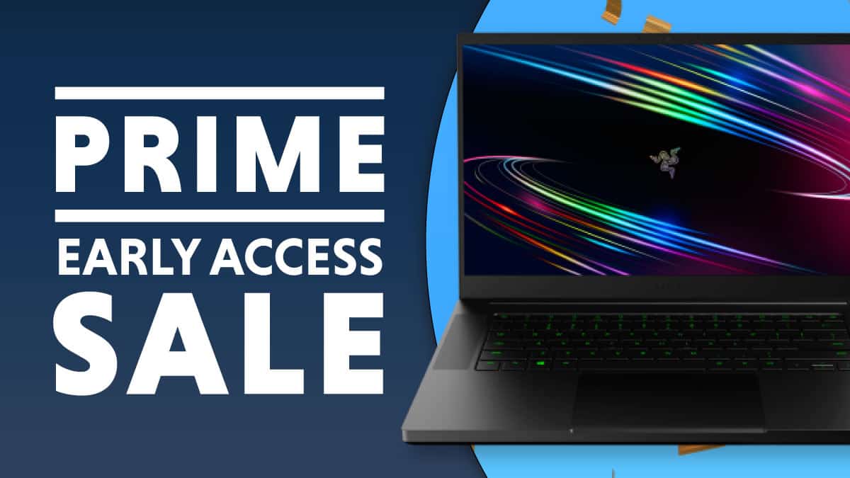 Amazon Prime Early Access Razer Laptop deals 2022