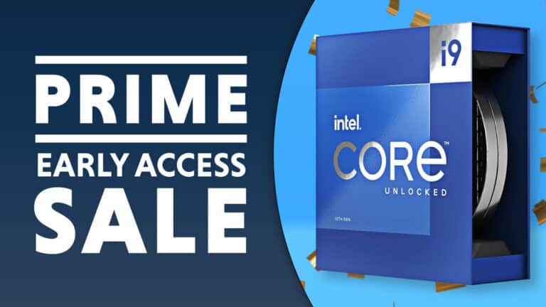 Amazon Prime Early Access Intel deals 2022