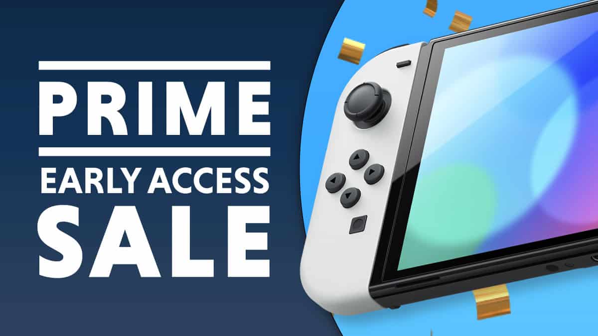 Offre d’accès anticipé Amazon Prime 2022 pour Nintendo Switch