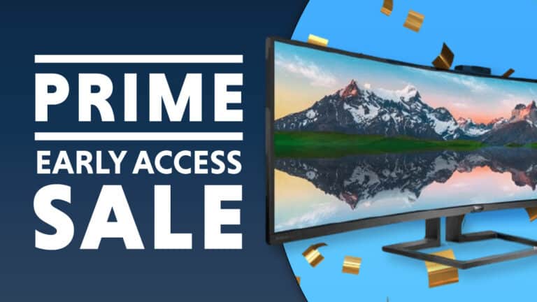 Prime Early Access Sale Philips 499P9H Ultrawide Monitor