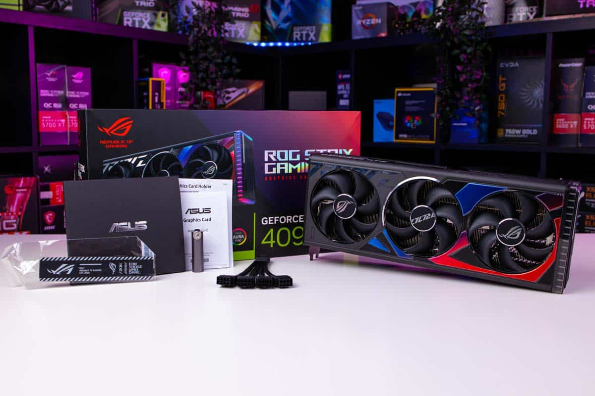 Asus rtx 4090 rog strix gaming