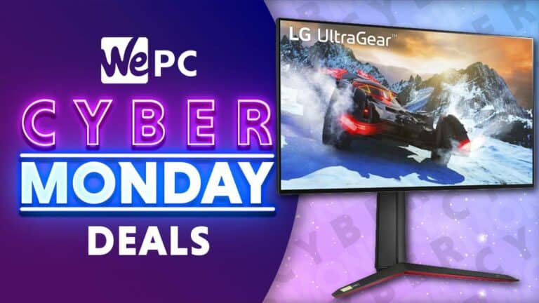 best 4K gaming monitor cyber monday deals