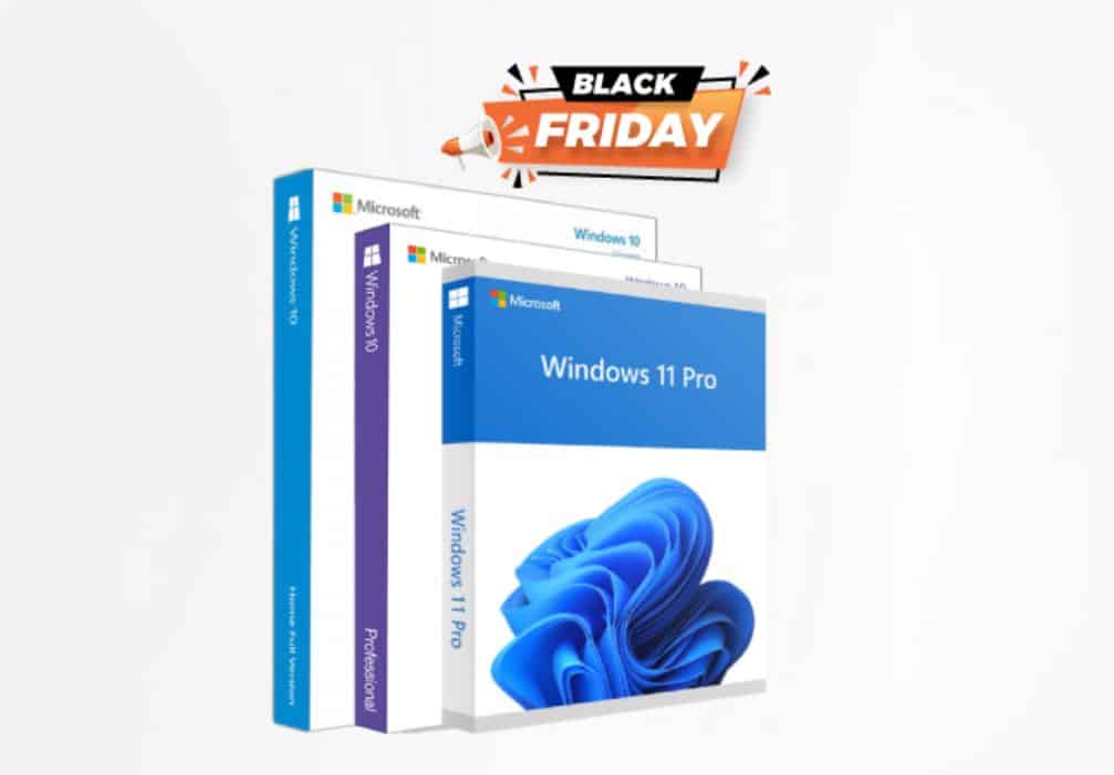 Black Friday deals on Microsoft Office, Windows, Antivirus and VPNs