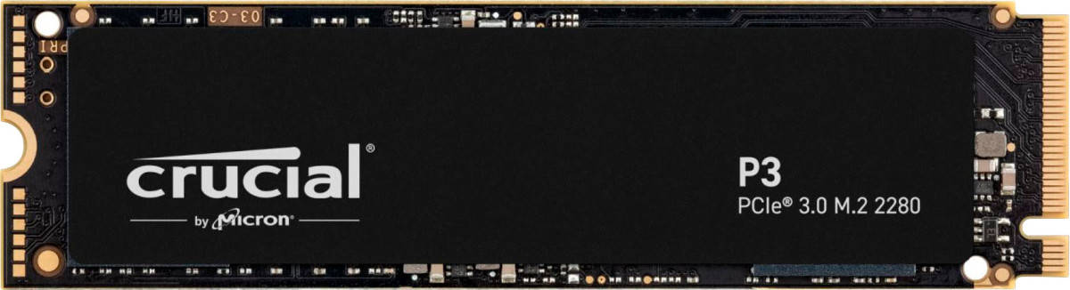 Crucial P3 1TB NVMe SSD