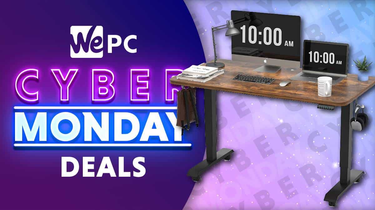 Cyber Monday standing desk deals – save OVER $100 on this electric desk