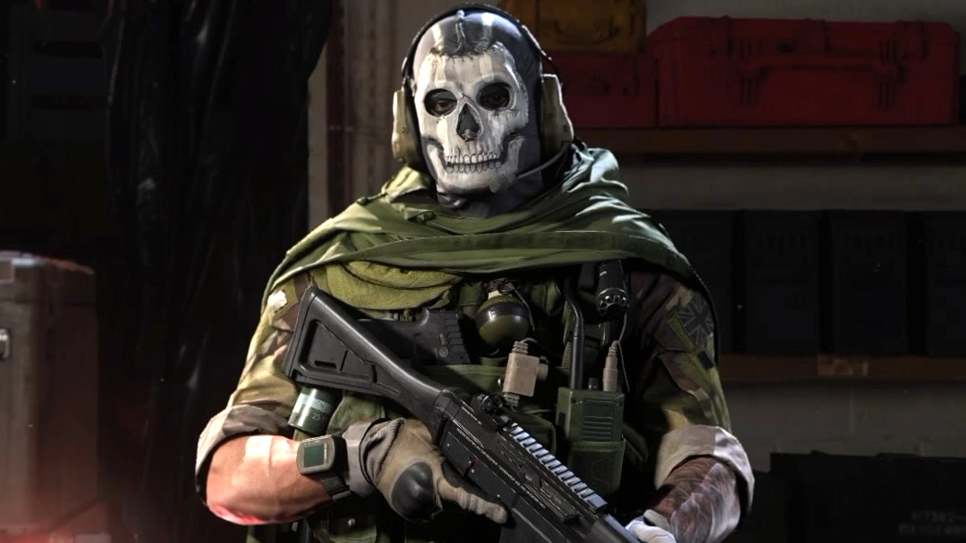 Download Ghost's mask from Call Of Duty: Modern Warfare 2 (2022) for GTA 5