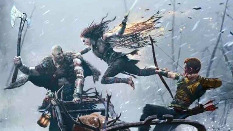 God of War Ragnarok Alternative Key Art Zoomed