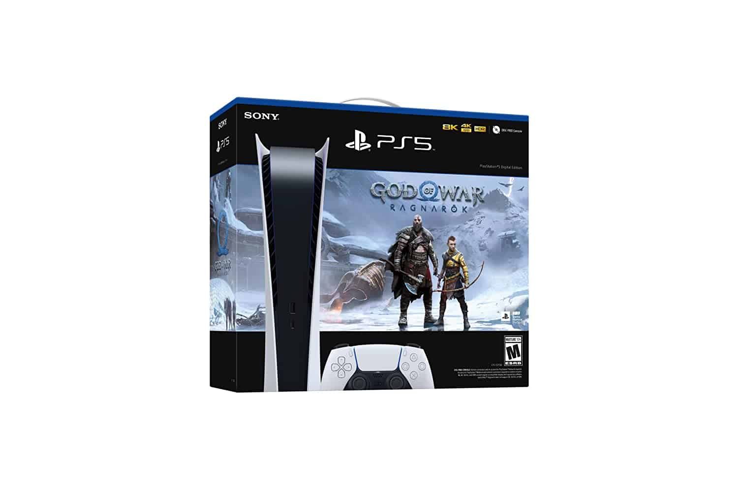 PS5 Digital Edition – God of War Ragnarok Bundle