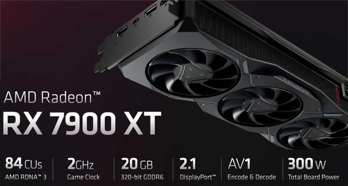 RX 7900 XT specs