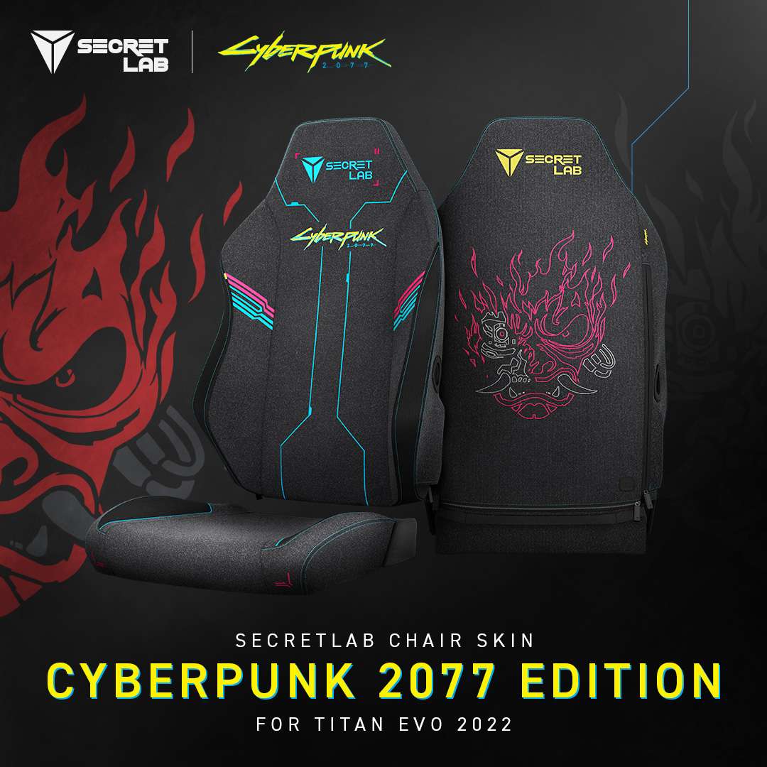 Secretlab Chair Skin Cyberpunk 2077 Edition