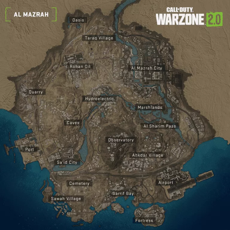MW2 DMZ Map