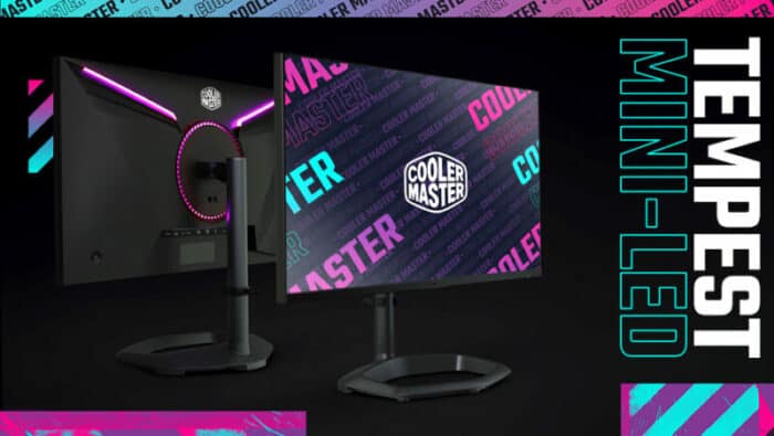Cooler Master launches first-ever Mini-LED gaming monitors