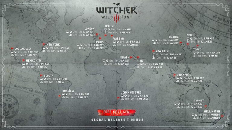 witcher 3 next gen update release time countdown