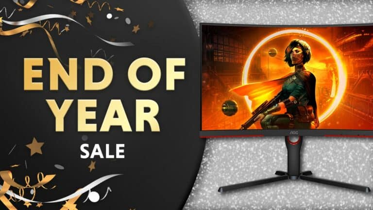 End of Year Sale Monitor Deals