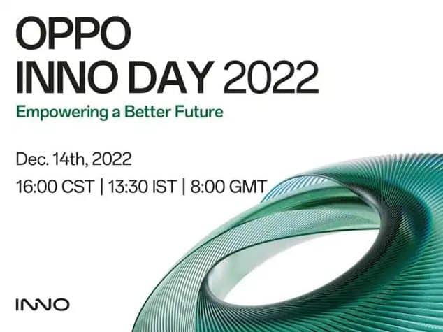 Oppo Find N2 release date Oppo Inno Day