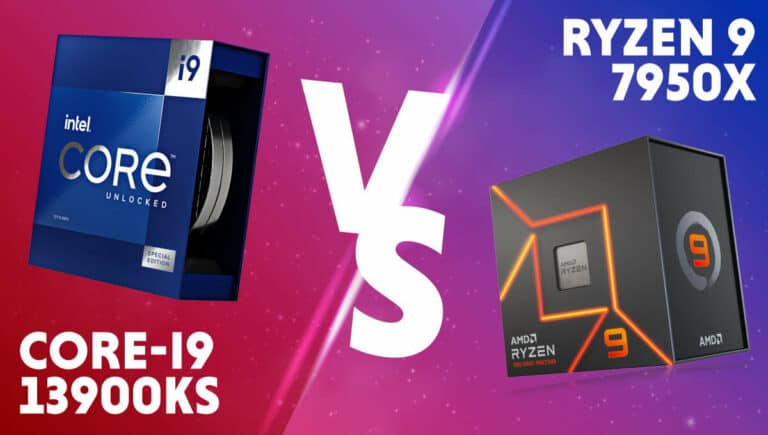 13900k and 7950x