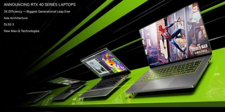 RTX 40 series laptop Nvidia CES RTX 40 series laptop performance CES 2023 laptop Nvidia RTX 40 series energy efficiency