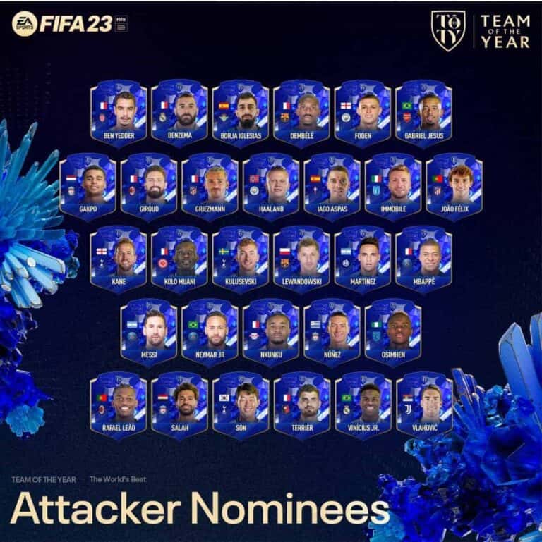 fifa 23 toty english premier league nominees