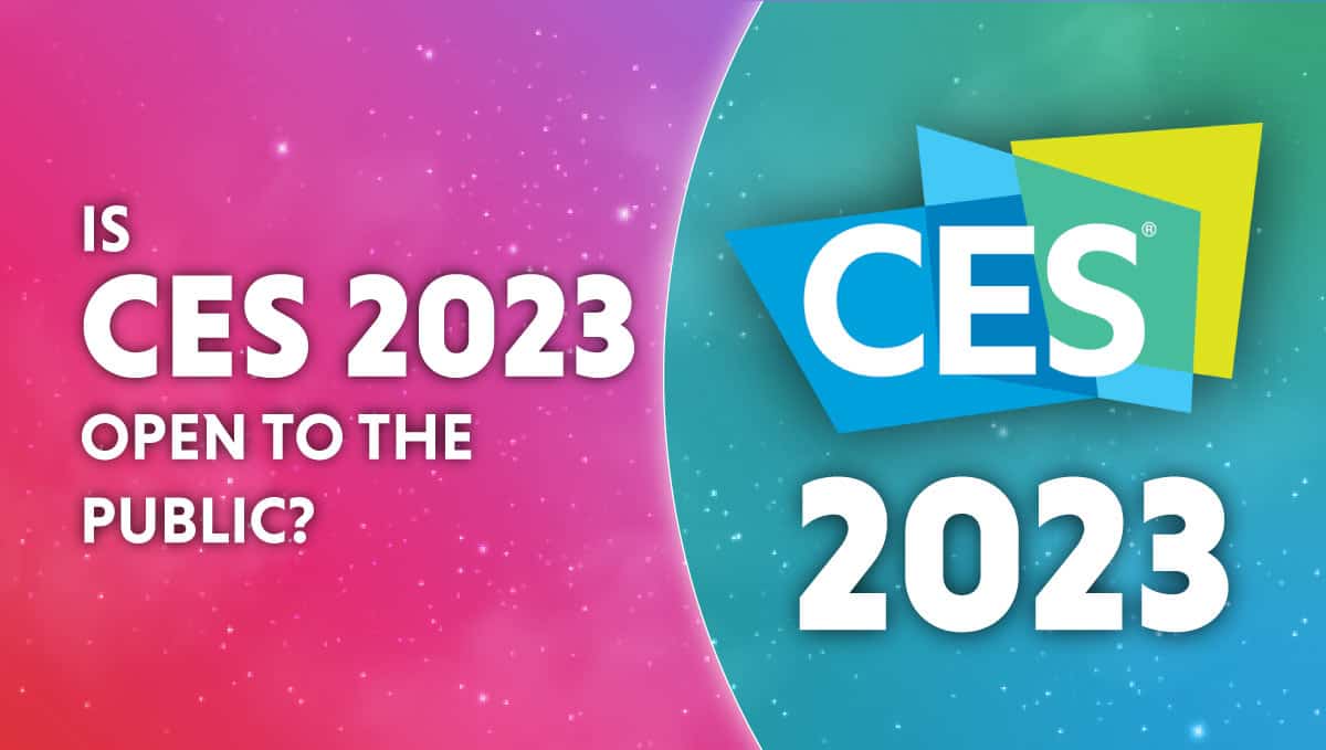 Is CES 2023 open to the public?