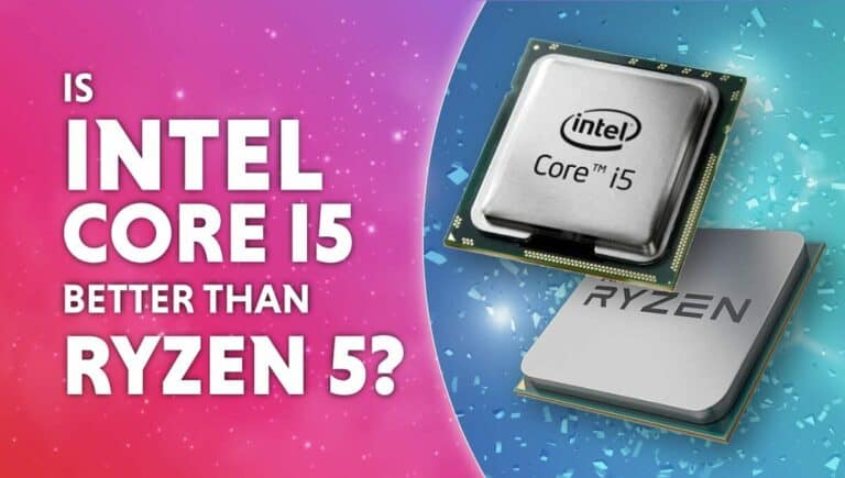 Is Intel i5 better than Ryzen 5?