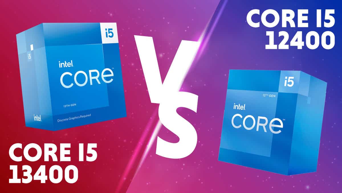 Intel Core i5-13400 vs Core i5-12400