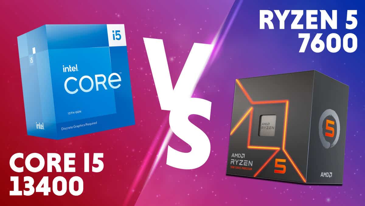 Intel Core i5-13400 vs Ryzen 5 7600