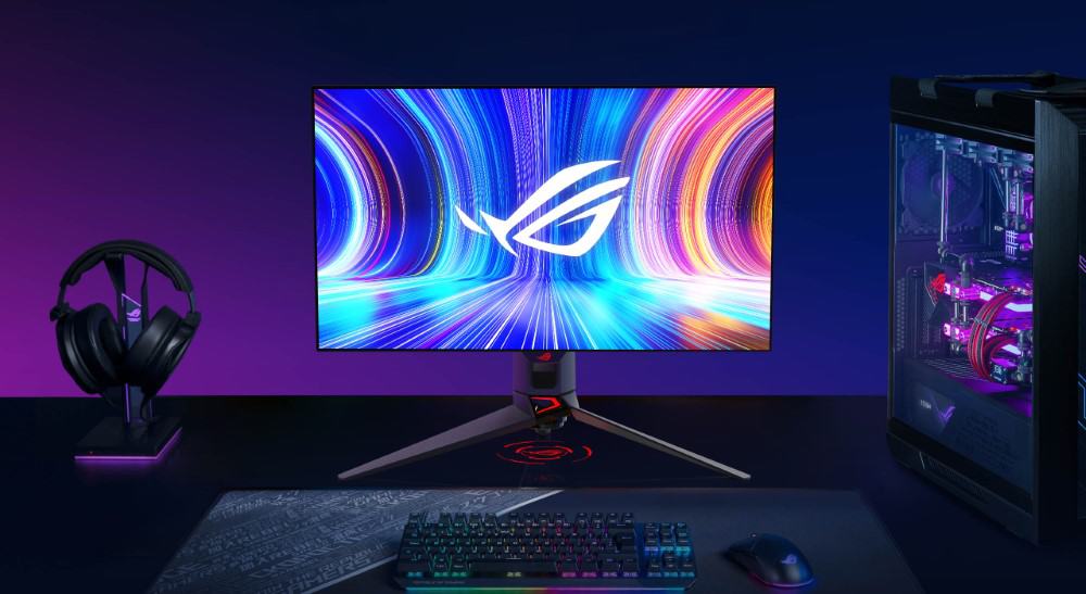 Does the ROG SWIFT PG27AQDM have burn-in?