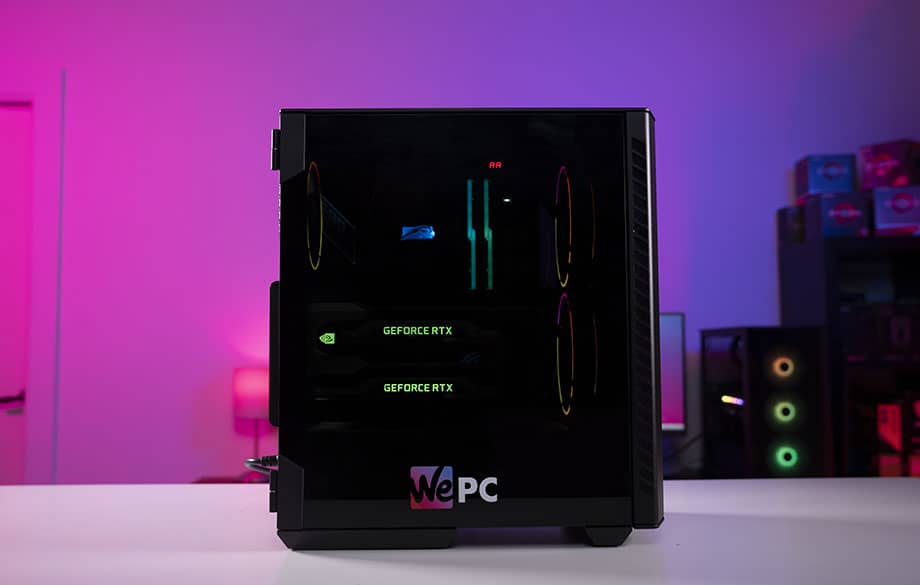 Allround Game PC RGB - Ryzen 5 - RTX 2060 - 500 GB NVMe SSD - Windows Pro (  PC de