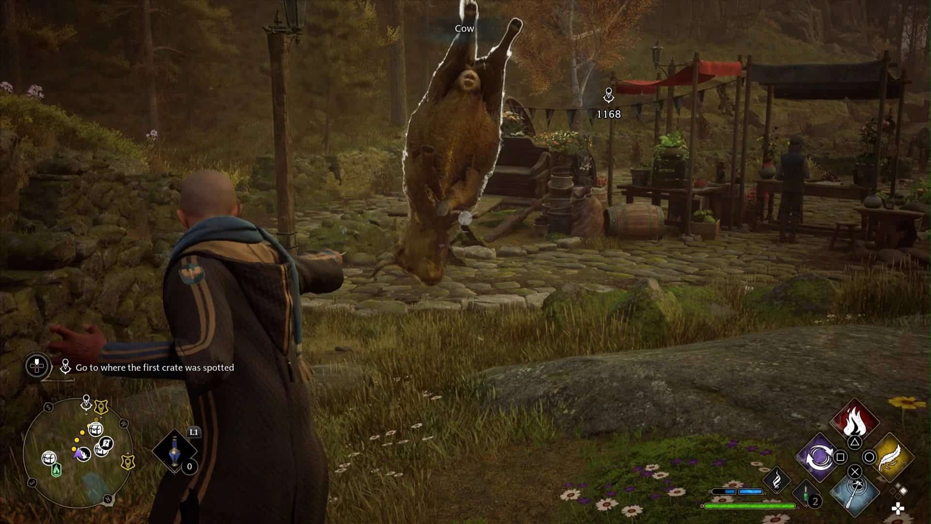 How to unlock & use Flipendo in Hogwarts Legacy achievements & more