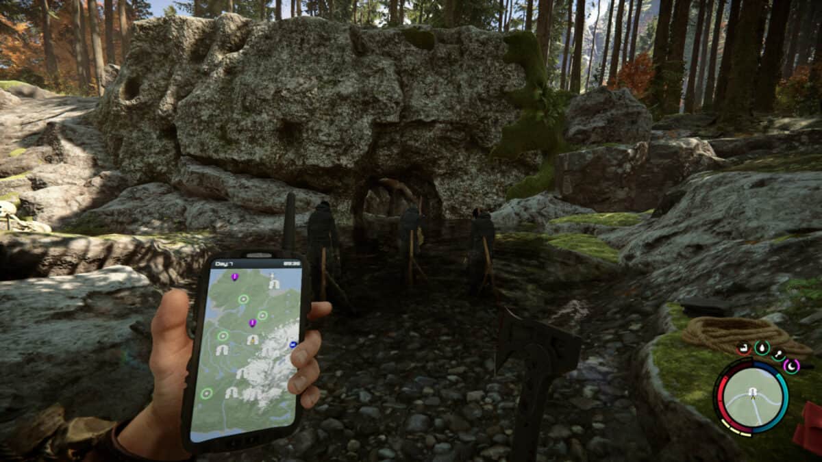 Where to find the shovel in sons of the forest 