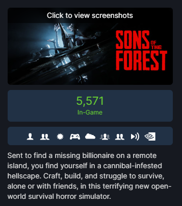 Steam Crashes During Sons of the Forest Release