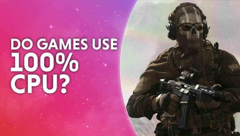 do games use 100% CPU