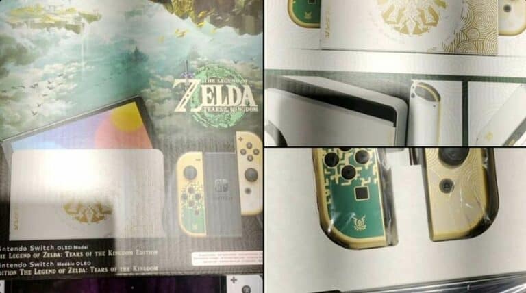 Legend of zelda tears of the kingdom Switch OLED console release date