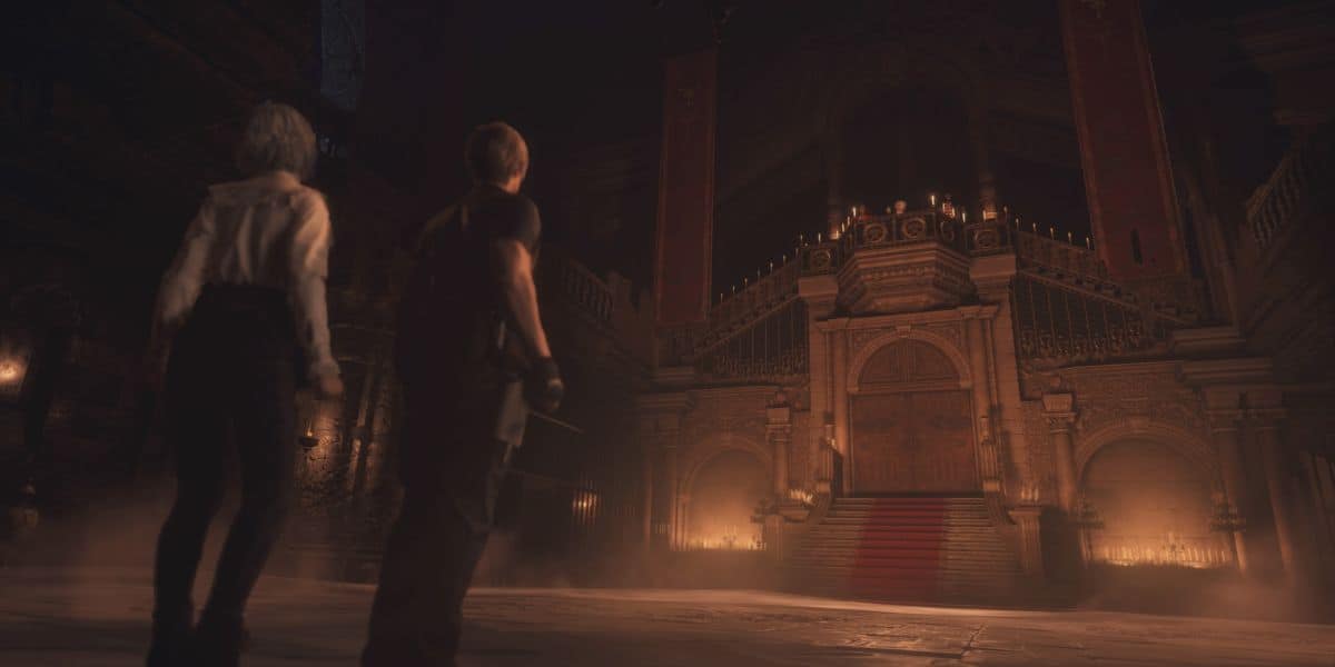 Resident Evil 4 Remake Castle Entrance