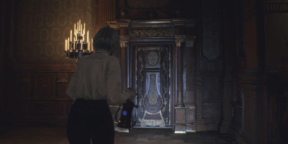 Resident Evil 4 Remake Grandfather Clock Door